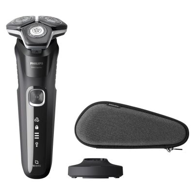 11. Philips Series 5000 S5898/35 Nass- und Trockenrasierer mit 2 Zubehörteilen