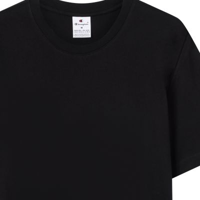 5. Champion Herren Kurzarm-T-Shirt 2er-Pack schwarz 220267 KK001