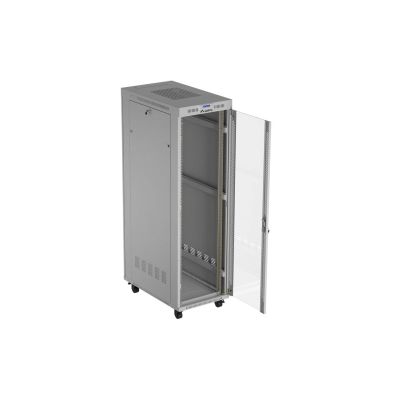 5. LANBERG Standschrank 19" 42U 600x1000 GRAU