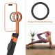 14. Tech-Protect L10S Bluetooth-Selfie-Stick-Stativ – Schwarz und Orange