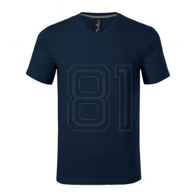 2. Malfini Action T-Shirt mit V-Ausschnitt M MLI-70002 marineblau
