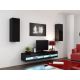 2. TV-Schrank VIGO NEW '140' 30/140/40 schwarz/schwarz poliert