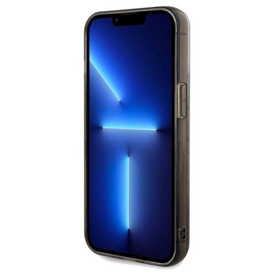 5. Karl Lagerfeld Liquid Glitter Choupette Hülle für iPhone 13 Pro / 13 – transparent