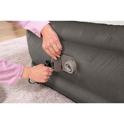 10. Bestway 69048 / 23 Luftmatratze Einzelmatratze Grau, Weiß Unisex