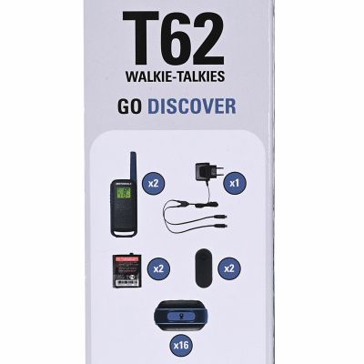10. Motorola T62 MOTO62B Multifunktionsradio