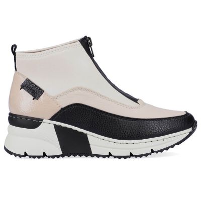 24. Rieker W RKR608 Stiefeletten beige
