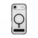2. ZAGG Santa Cruz Snap KS MagSafe-Hülle mit Ständer für iPhone Air, transparent und schwarz