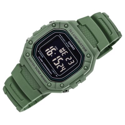 2. CASIO W-218H-3BVEF Unisex-Uhr + Box