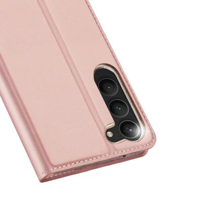 3. Dux Ducis Skin Pro Hülle für Samsung Galaxy S23+ Flip Cover Card Wallet Stand Pink