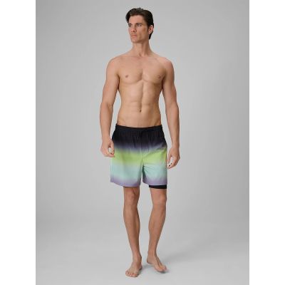 4F Herren-Boardshorts mit UPF50+ Sonnenschutz 4FRSS26UBDSM257-45S