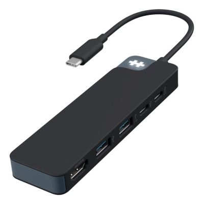 HYPER HD4101BKGL USB Typ-C Dockingstation Schwarz