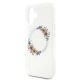 6. Guess IML Blumenkranz MagSafe Hülle für iPhone 16 Plus – Transparent