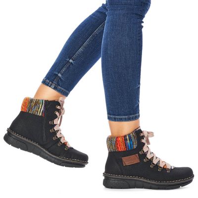 14. Rieker W 73343-0 RKR171 Stiefeletten