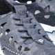 33. Rieker W RKR652 marineblaue durchbrochene Lederschuhe