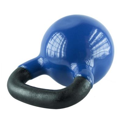 13. Blaue HMS KNV16 Kettlebell aus Gusseisen, 16 kg