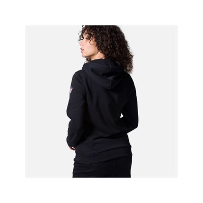5. ROSSIGNOL W Logo Sweat Hood Fl schwarz
