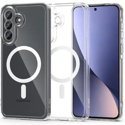 17. Tech-Protect FlexAir Hybrid MagSafe Hülle für Samsung Galaxy A27 5G – Transparent