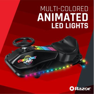 Razor CRAZY CART Shift Lightshow Lithium - Elektrisches Drift-Auto
