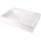Granit-Waschbecken mit Armaturenplatz – 500 x 400 mm