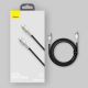 15. Baseus Cafule Series Metal Data USB-C / USB-C PD QC SCP 100W 5A 2 m Kabel - Grün