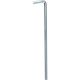 9. Zeltnägel 23 cm, Set mit 10 Metall-Rotklippen