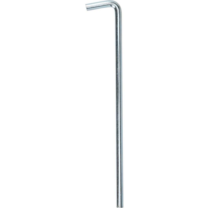 9. Zeltnägel 23 cm, Set mit 10 Metall-Rotklippen