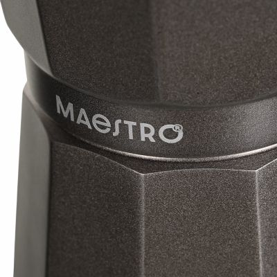 5. Kaffeemaschine aus Aluminium (6 Tassen; 300 ml) MR-1666-6-BROWN MAESTRO