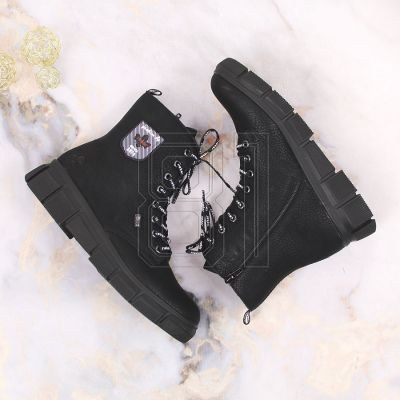 23. Rieker W RKR557 wasserdichte bequeme Stiefeletten