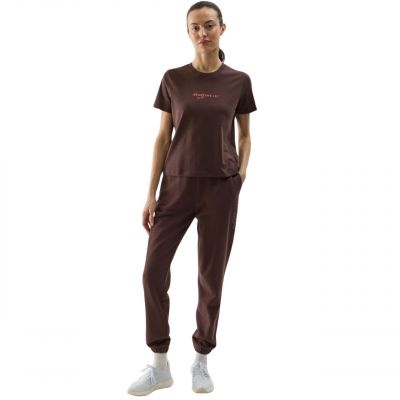 4. Damen T-Shirt 4F F1354 dunkelbraun 4FWSS24TTSHF1354 80S