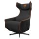 3. COUGAR CGR-MGS-ORB Gaming-Sofa mit gepolstertem Sitz, Schwarz