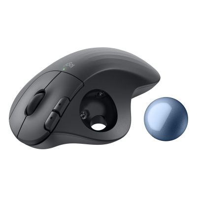 9. Logitech ERGO M575S Graphite Maus