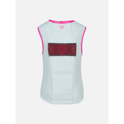 8. ROSSIGNOL FLEXVENT VEST KIDS AQUA blau Kinder Skiprotektor