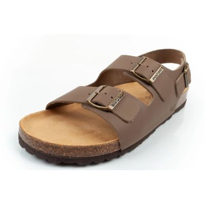 3. Bio Bio Herren-Sandalen mit anatomisch geformtem Fußbett aus echtem Leder