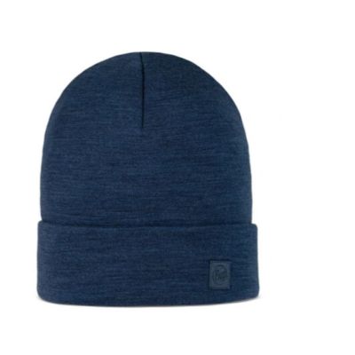 BUFF MERINO HEAVYWEIGHT BEANIE SOLID NACHTBLAU