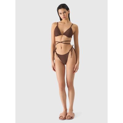 2. Damen Badeanzug Bikinioberteil 4F 4FWSS24UBKBF042-81S Braun