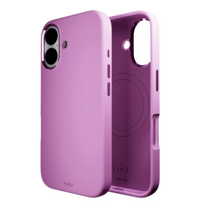 9. Puro Icon Mag Pro MagSafe Silikonhülle für iPhone 16 – Rosa