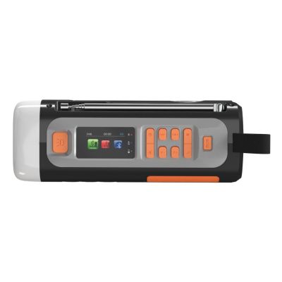 9. Marmitek 25008644 Radio, tragbar, analog und digital, schwarz