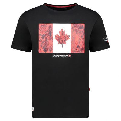 Canadian Peak JPALMEAK BLACK RM MEN 233 T-Shirt (RBMSZ2052H/CP-NOIR)