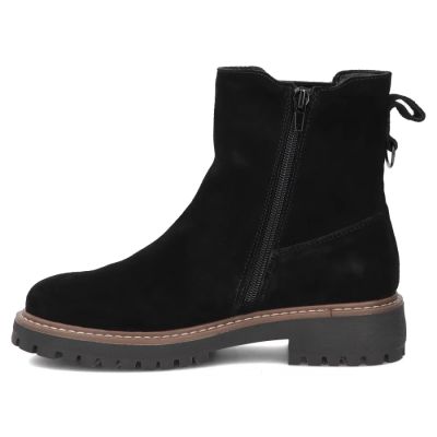 3. Schwarze Damen-Leder-Chelsea-Boots Filippo DBT7935