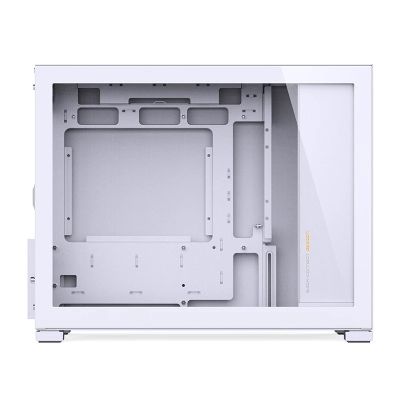 17. Jonsbo D32 STD PC-Gehäuse, Weiß, Mini-Gehäuse, mATX, gehärtetes Glas – Weiß