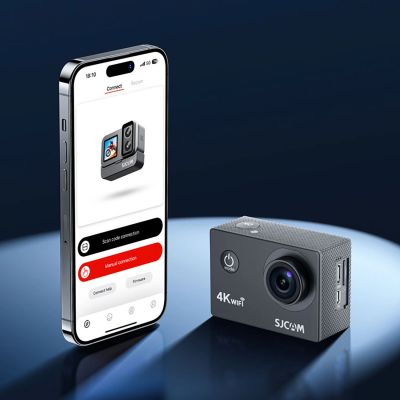 11. Sportkamera SJCAM SJ4000 Air 4K Wi-Fi - schwarz