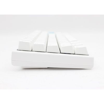 4. Ducky DKON2061ST Gaming-Tastatur USB QWERTY Amerikanische Internationale Weiß
