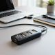 10. Hub Esperanza EA116 (4x USB 2.0; schwarz)