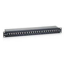 Patchpanel Equip CAT6 24 Ports schwarz 19" (1HE)