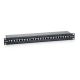 Patchpanel Equip CAT6 24 Ports schwarz 19" (1HE)