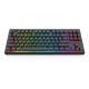 5. REDRAGON K516RGB-PRO SHIVA PRO 87 Tastatur USB + RF Wireless + Bluetooth Schwarz
