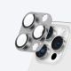 5. AmazingThing Aviation-Grade Alloy Tempered Glass Lens für iPhone 16 Pro / 16 Pro Max Kameraobjektiv - Grau