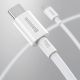 15. Baseus CATYS-C02 USB-C - USB-C PD QC FCP Kabel 100W 5A 2m - Weiß