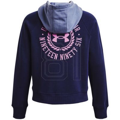 3. Under Armour Rival Fleece CB Hoodie W 1373031 410
