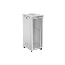 LANBERG LCD-Standschrank 19" 42U 800x1000 GRAU PERFORATIONSTÜR (FLACHVERPACKUNG)